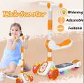 Seat Scooty Body Light WIth Music lights Three-Wheel Scooty for Kids High Quality kids Foldable Scooty Hot Sale! IMPORTED. 