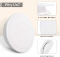 Cake Turn Table Cake Decorating Icing Rotating Turntable Stand White Plastic Fondant Diy Baking Rotating Tray. 