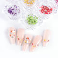 Gypsophila Nails Art Decorations Real Flower UV Gel Acrylic Decal Tips Craft DIY Summer Manicure Charms Nail Supplies LAGH01-08. 