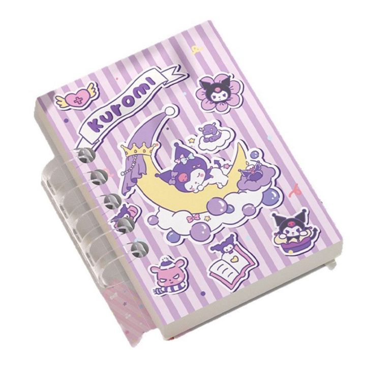 High Quality A7 Pocket Notebook Loose-leaf 80Sheets Mini Notebook Horizontal Line Inner Page Square Memo Pad Gift