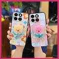 Fashion Design Rotatable stand Phone Case For ZTE Blade A35/A55 phone lens protection Kickstand Dirt-resistant Soft Case. 