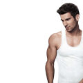 Pack Of 3 Vest/ Bunyan For Men Without Sleeves In White Color. 