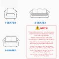 Stretchable Fitted Sofa Cover Set for 5 & 7 Seater – Elastic Jersey Fabric Couch Slipcovers for All Sofa Types – Soft & Comfortable Sofa Protector. 