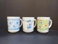 Marble Mugs - Set of 6 Pieces - Printed. 