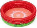 BESTWAY 51145 Sweet Strawberry Pool 66" x 15" - Inflatable 3-Ring Play Pool, Kids,103 Gallon, Ages 2+. 