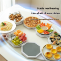 Lazy Susans Revolution Tray Expandable Portable Tabletop Rotating Serving Tray For Kitchen Dining Table. 