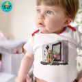 Body Infantil Bebê Geek Nerd - Super Mario - O Chamado - Princesa Peach 2. 