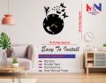 MN Fashion Pack of 13 Wooden Wall Clock Fairy Home Decor Wall clock, Fairy Wooden Wall Clock for Girls, 3D Laser Cut Wall Clock Fairy with Stars with Butterflies. 