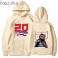 Kawaii Clothing Aesthetic Fabio Quartararo Hoodie 2022 Cute Pink Tops Moto Sweatshirt Women Cartoon Print Unisex Warm Streetwear. 