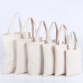 Reusable Large Capacity Canvas Shopping Bags Folding Eco-friendly Cotton Tote Bags DIY Shoulder Bag Grocery Handbag. 
