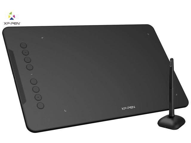XPPen Deco 01 V2 10x6.25 Inch  Digital Drawing Tablet  Black  + XPPen Deco 640 Drawing Tablet 6*4 Inch +XPPen Updated Deco 01 V3 Drawing Tablet