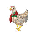 Attractive Chicken Light Widely Use Acrylic LED Scarf Chicken Night Lamp for Home. 