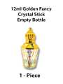 12-ml Fancy Empty Bottle for Attar (1- Piece) by "Fragrances by Fatima". 