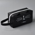 【NEW】 Kawaii Cat Pencil Case PU Leather Super Capacity School Pencil Box For Girls Stationery School Supplies. 