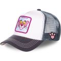 Pink Panther Baseball Cap Summer Women Men Mesh Hat Snapback Cartoon Net Hat Drop Shipping. 