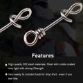 KESFISHING 30pcs Quick Lock Snap Fishing Connector Fishhook Lures Tackle Pesca Fishing Accessories. 