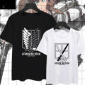 Attack on Titan Scout Regiment Dororo Alan Anime peripheral T-shirts short sleeves men and women half sleeve shirt clothes Tops. 