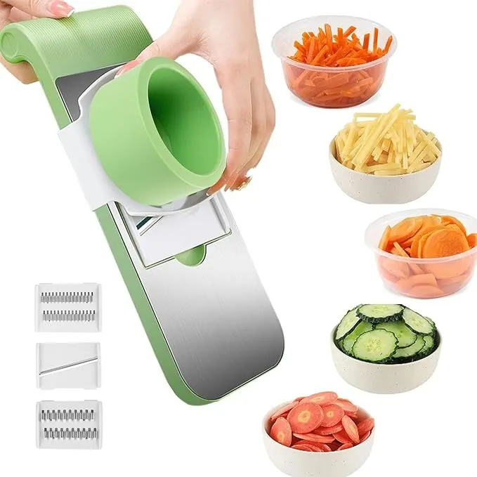 1pc/5pcs/14pcs%20%20Multifunctional%20Vegetable%20Cutter%20&%20Chopper%20%E2%80%93%20Manual%20Slicer%20with%20Blades,%20Peeler%20&%20Container%20-%20Image%203