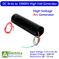 DC 3v-6v To 1000KV High-Voltage Generator 3v to 1000000 Step-Up Boost Arc Generator Ignition Coil by Electrica. 