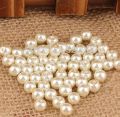 Off White Pearls Beads 100/85pc craft supplies. 