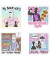 Chess Humor Funny Chess Memes Aesthetic Stickers Board Game Art Chess Player Gift  Gaming Stickers Laptop Decals & Mobile Back Cover Water Bottle Stickers Planner Journal Stickers Cute Chess Art King Queen Unicorn Pack Of 4 Sticker Each Size 3 x 3 Inch. 