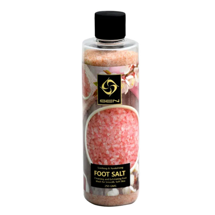 SEN Cleaning & Exfoliating Foot Salt-SEN Pink Foot Salt 250gm Pack