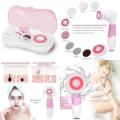 9 in 1 Electric Facial Massager Brush Waterproof Facial Cleansing Brush Body and Face Skin Cleansing for Deep Cleansing Gentle Exfoliating and Removing Blackhead CNAIER 100% Orignal Product. 
