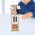 DIY Electric Lifts Elevator Model for Valentine's Day Gifts Technology Toy. 