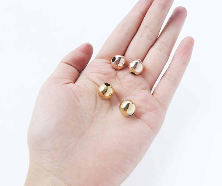 Golden%20Beads%20Charms%20Sewing%20Decorations%20Jewelry%20Findings%20Handmade%20Projects%20Craft%20Bead%20-%20Pack%20of%20100%20-%20Image%203