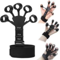 Finger Gripper Flex Gripster Guitar Hand Grip Exerciser Strengthener 6 Resistant Levels Expander Rubber Finger Trainer Elastic. 