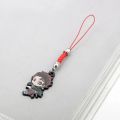 s 1 Piece High Quality Metal Anime Demon Slayer Mobile Phone Charm Cartoon Keychains Lanyard Bag Decoration Strap. 