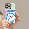 FINDWORLD for Vivo Y31 2021 Y51 2020 Y51A 2021 Y53S 4G Back Cover Lovely Doraemon Fashion IMD High Quality Laser Glitzy Phone Case Colorful Soft Edge Shockproof Hard Cover. 