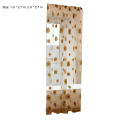 1Pc Sunflower Print Breathable Translucent Tulle Curtain Home Balcony Decor. 