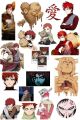 Naruto Stickers A5 Uncut , Anime Kakashi  Phone laptop sticker, one piece sharagin  manga boruto sasuke kakashi hinata sakura, shikamaru. 
