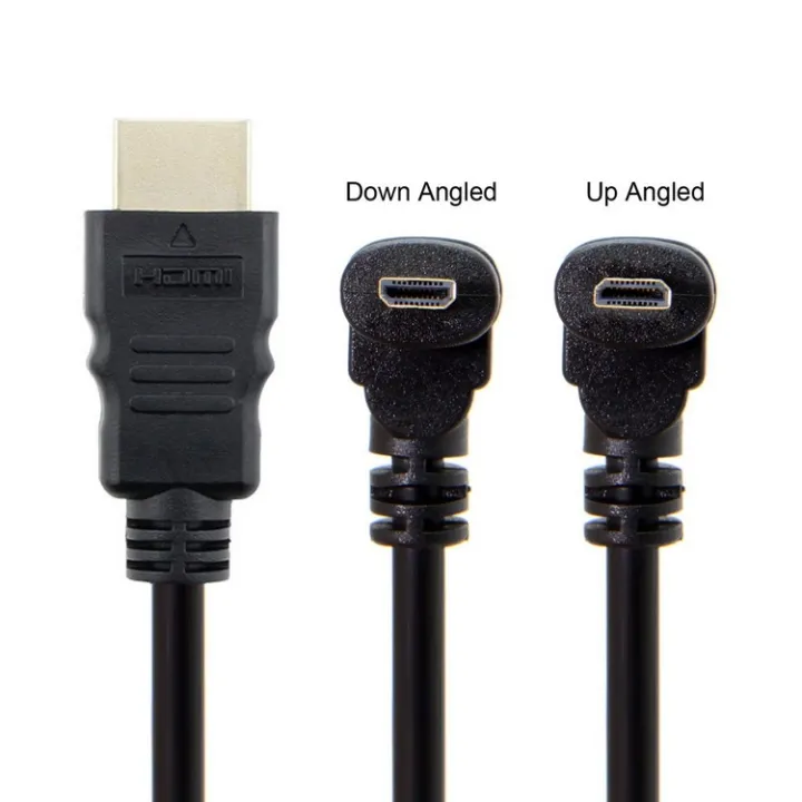 90%20Degree%20Micro%20HDMI%20To%20HDMI-compatible%20UP/Left/Right%20Angle%20Micro%20HDMI%20Cable%20For%20Digital%20Camera%20Sony%20A6400%20GH4%20Tablet%2050cm/150cm%20-%20Image%206