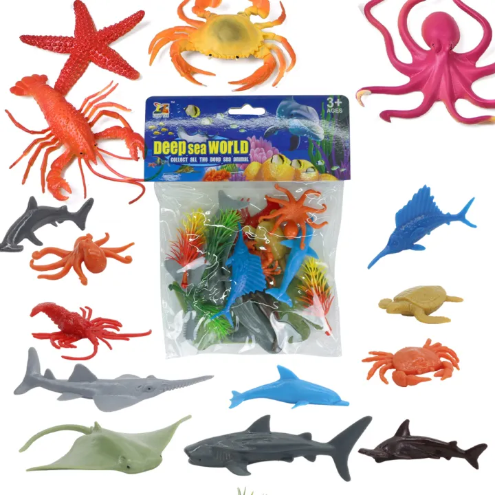 34%20Pcs%20-%20Ocean%20Figure%20Mini%20Sea%20Creatures%20Fish%20Animal%20Water%20Toy%20For%20Kids%20Boys%20Girls%20Toys%20Set%20-%20Water%20Character%20Wild%20Animal%20Kingdom%20Rubber%20Animals%20Action%20Figure%20World%20Jungle%20Zoo%20-%20Big%20Large%20Size%20Animal%20Fun%20Playing%20Prank%20Play%20Toy%20-%20Image%203