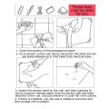 2 Feet X 5 Feet Self Adhesive Glossy Shiny White Furniture Decor Kitchen Counter Shelf living Room Drawing Room Cabinet Table Door Water Proof Sticker Wallpaper. 