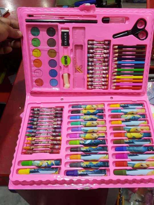 86pcs%20/%20set%20Watercolor%20Brush%20Pen%20Set,%20Watercolor%20Marker%20Pens%20+%20Crayon%20+%20Color%20Pencils%20+%20Powdery%20Cake%20Palette%20Painting%20Kits,%20Kids%20Arts%20Drawing%20-%20Image%204
