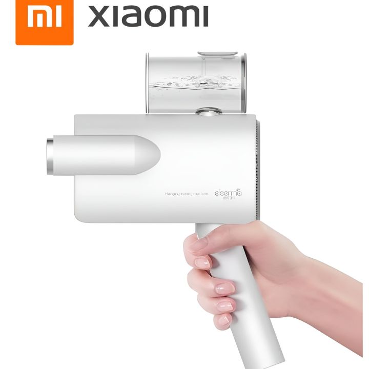 New Xiaomi Deerma  DEM HS007 Foldable Handheld Garment Steamer (Wrinkle Remover) - 100ml water Capacity - 800W - White