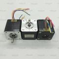 4 wire stepper motor nema 17 with/without gt2 pulley 20 teeth 10 mm gt2 belt width (stock lot). 