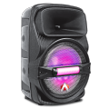 Audionic Classic Masti 85 | 8 Inch Portable Bluetooth Speaker with Karaoke Mic, RGB Party Lights, FM Radio, USB/TF/AUX Support | 15W Woofer Speaker. 