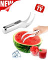 Stainless Watermelon Slicer Divider Corer Cutter Knife & Melon Scoop Fruit Tools. 