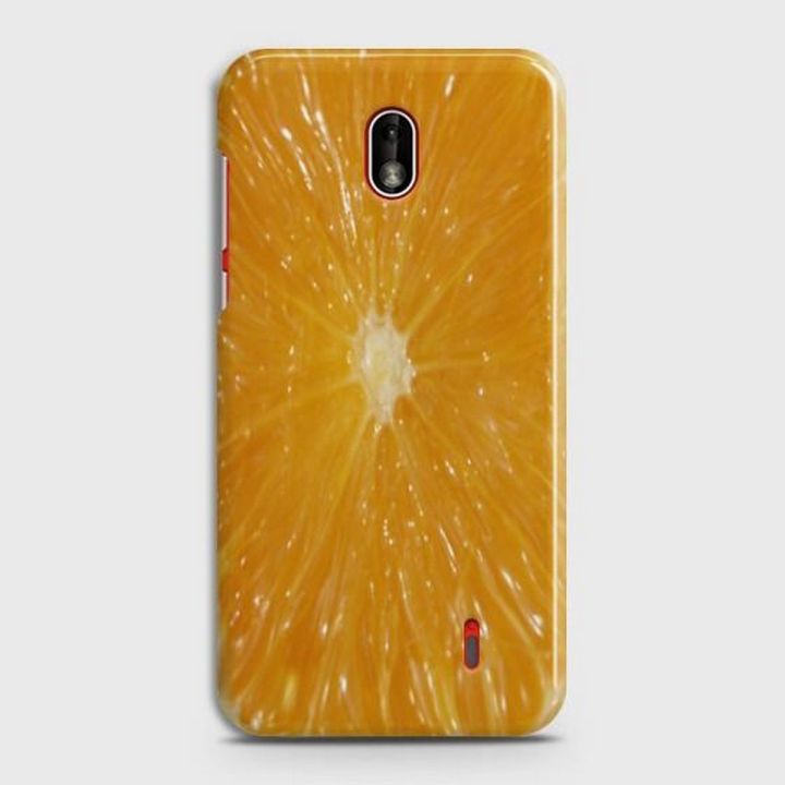 Nokia 1 Plus Cover - SkinLee HQ Hard Case - Juicy Orange - SKINLEE-385-1-489-348