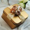 Gold Color Jewllery And Gift Box. 