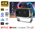 MY series Android Projector 200 ANSI Lumens 720P FHD Native 1080P 4K WiFi6 Bluetooth5 indoor outdoor projector better than HY300. 