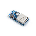 Produino USB 1200mAh DC 2.5V to DC 5V Buck Boost Converter Module smaller than usual. 