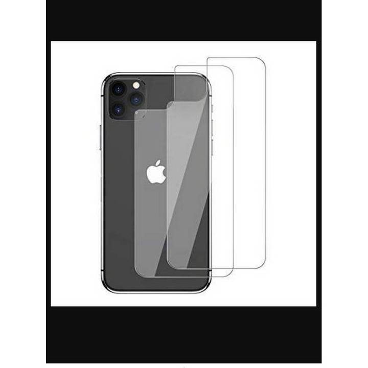 iPhone 11 Back Glass Protector Transparent