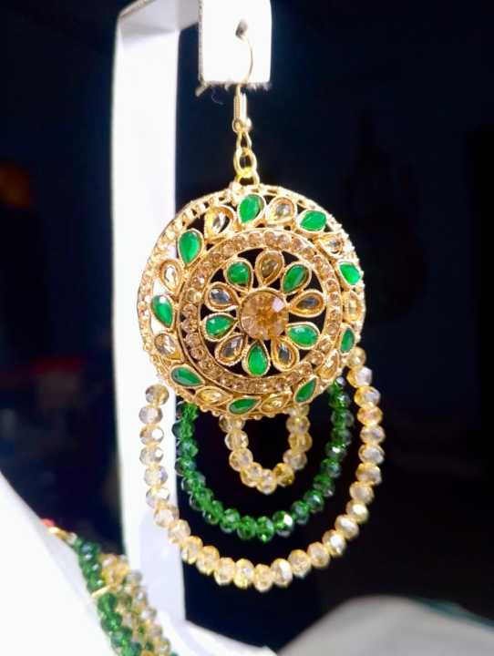 Green%20&%20Golden%20Long%20Mala%20Set%20%7C%20Multi-Layer%20Beaded%20Necklace%20Set%20with%20Matching%20Earrings%20Tikka%20%E2%80%93%20Traditional%20Party%20Jewelry%20for%20Women%20-%20Image%204