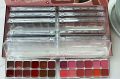 12 SHADES MATTE CREAM LIPSTICK PALETTE WITH MIRROR. 