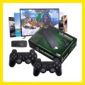 Wireless Retro Game Console With 2 Wireless Controllers W/ 20000+ Retro Arcade 90s Games, 4K HDMI Output, 2.4GHz Controller For TV Plug For Kids Boys. 